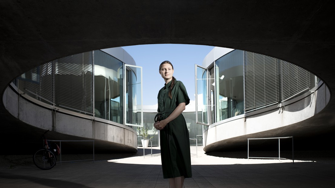 Maryna Viazovska / Foto (C) EPFL / Fred Merz