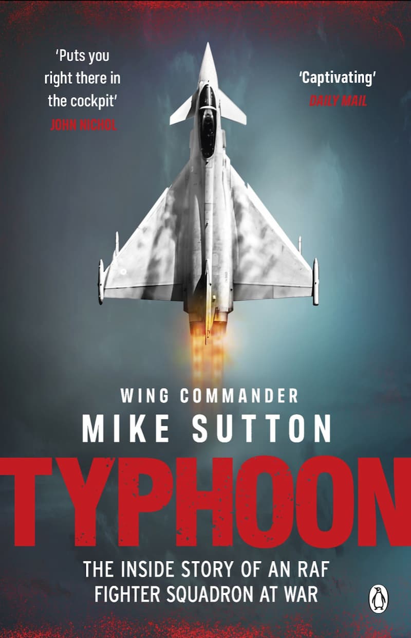 Portada de «Typhoon» por Mike Sutton