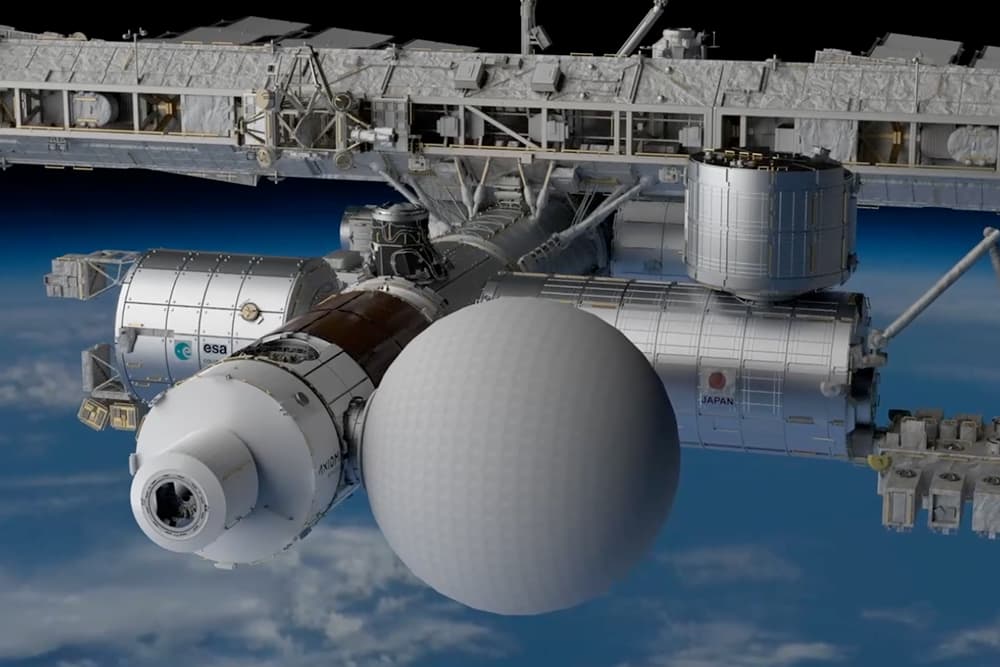 Impresión artística de SEE-1 acoplado a la Estación Espacial Internacional – Space Entertainment Enterprise