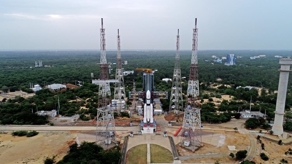 Todo listo para el lanzamiento hacia la Luna de la misión india Chandrayaan 3