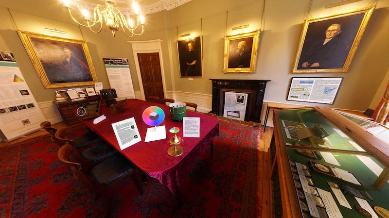 Una visita virtual a la casa y fundación del físico y matemático James Clerk Maxwell en Edimburgo