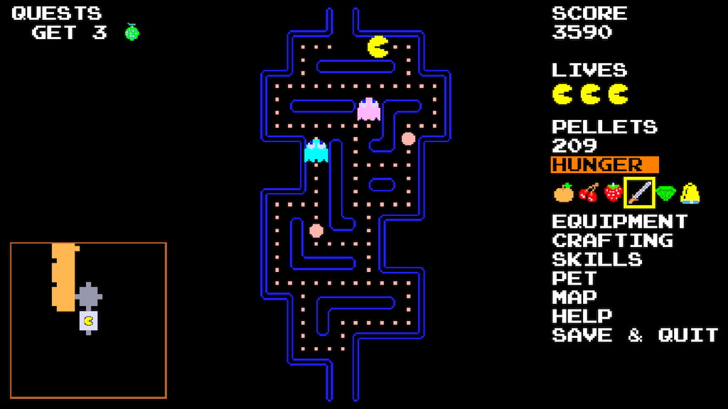 Un Pac-Man modernizado, digno del siglo XXI