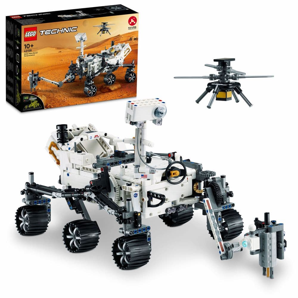 El rover Perseverance y el helicóptero Ingenuity de la NASA saldrán como un conjunto de Lego