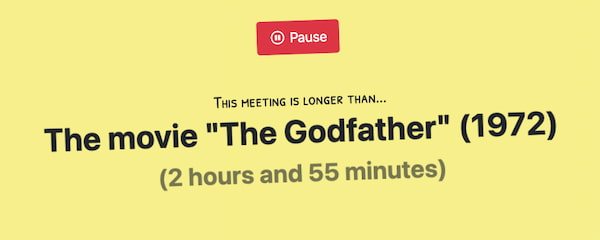 TimeMyMeeting.com | Time your meetings with a fun twist!