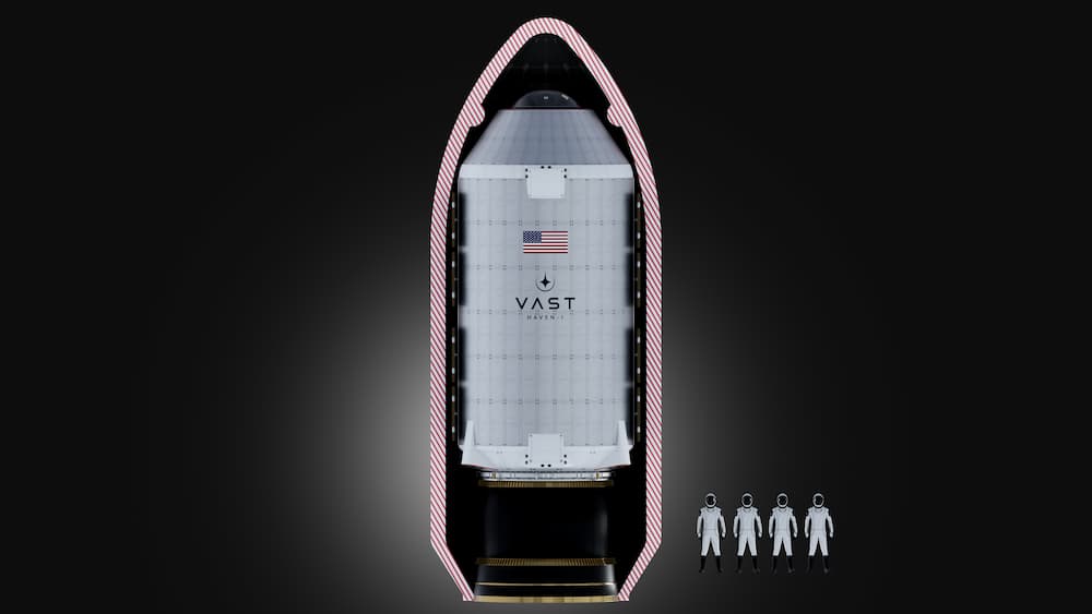 Vast anuncia su intención de lanzar su estación espacial Haven-1 en un par de años