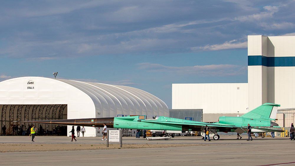 El avión supersónico «silencioso» de la NASA X-59 QueSST está listo para empezar sus pruebas en tierra