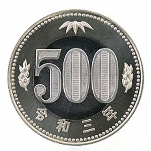 Monedas de 500 yenes / Process X