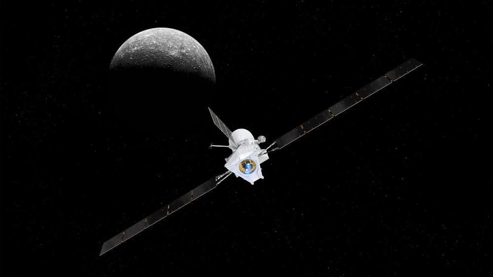 La sonda BepiColombo de la ESA tiene problemas con sus motores camino de Mercurio