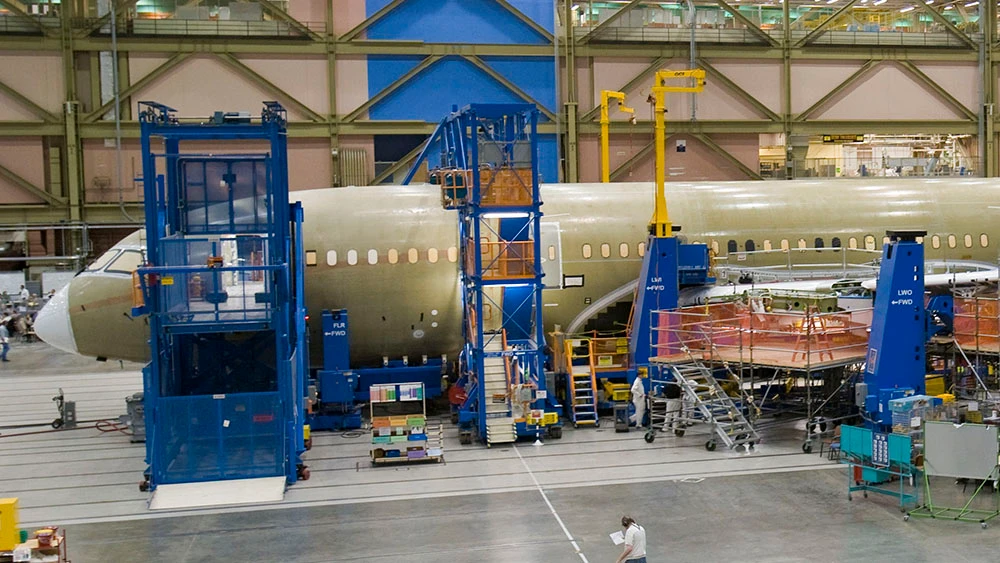 Sorprendiendo aproximadamente a nadie aparece otro problema de producción en el Boeing 787