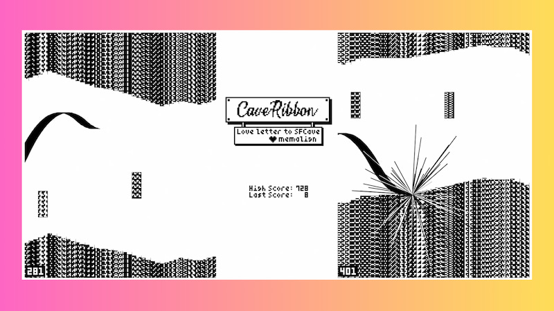 CaveRibbon: un juego absorbente para días grises y aburridos