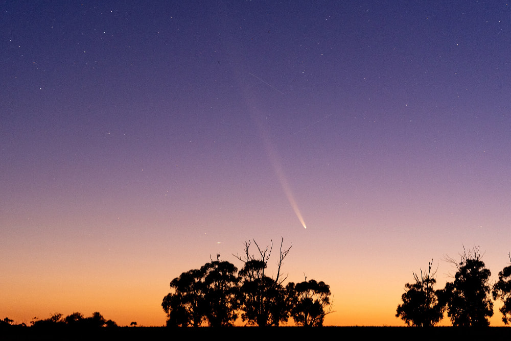 Llegan los mejores días para observar el cometa Tsuchinshan-ATLAS, también conocido como el cometa del siglo