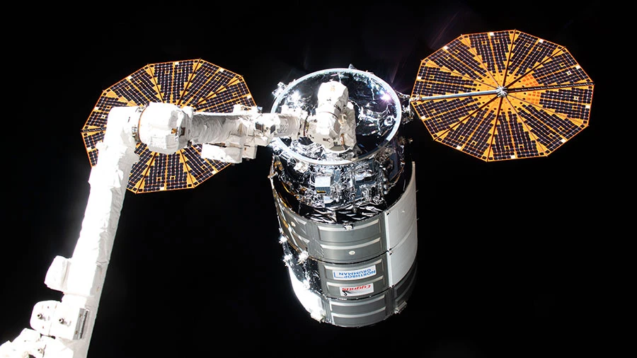 La cápsula de carga Cygnus NG 20 ya está en la Estación Espacial Internacional
