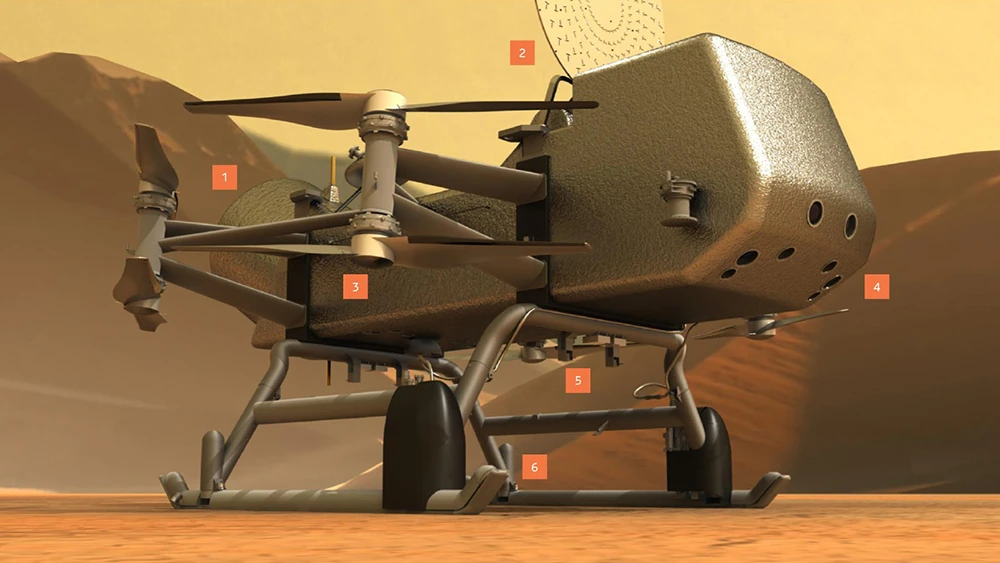 La NASA da el visto bueno para el lanzamiento del dron Dragonfly a Titán en julio de 2028… O al menos para intentarlo