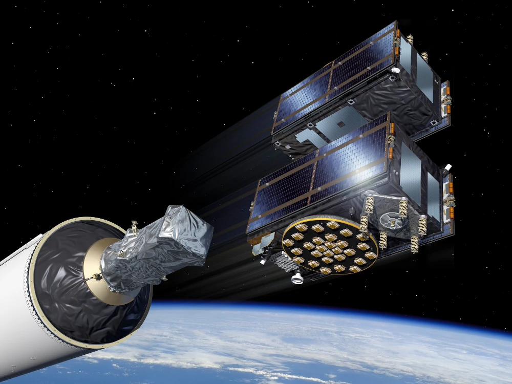 SpaceX lanza «en secreto» dos satélites del sistema de navegación europeo Galileo