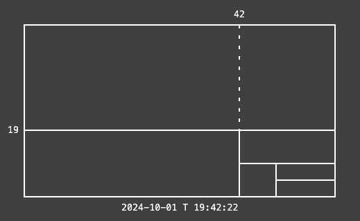  Gridclock: un reloj digital-geométrico interesante