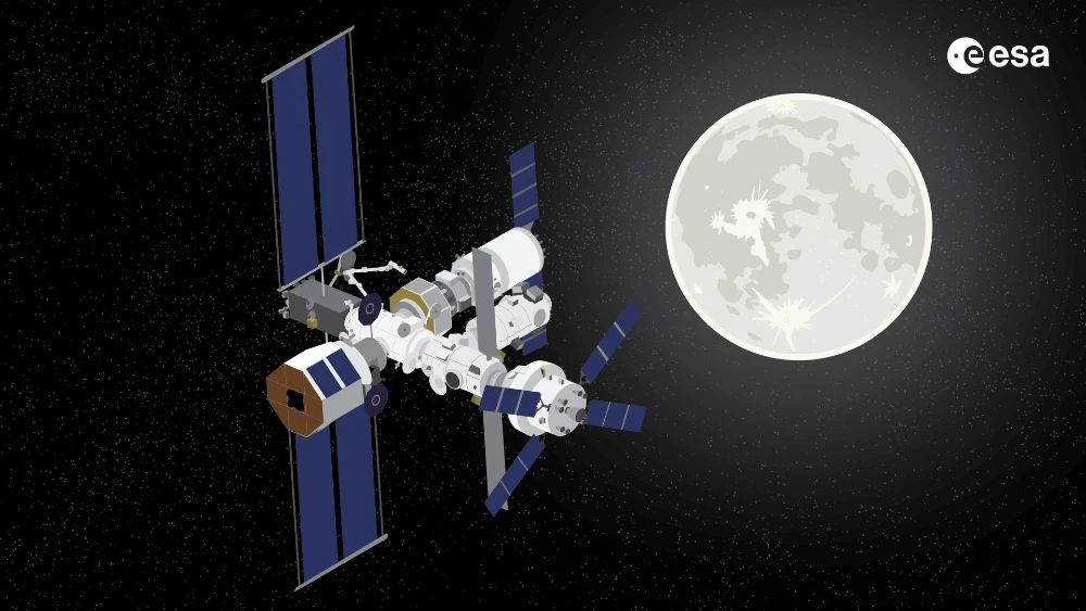 La Agencia Espacial Europea pone nuevos nombres a sus módulos para la estación lunar Gateway