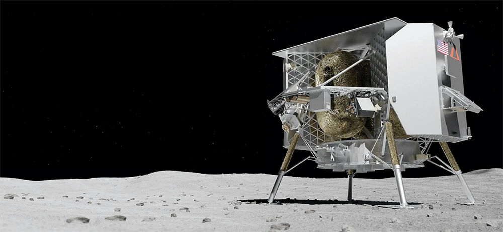 Al aterrizador lunar Peregrine le quedan unas veinticuatro horas de vida