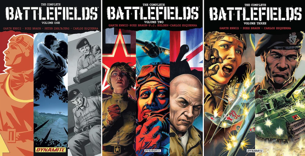 Battlefields por Garth Ennis, un recordatorio en forma de cómic de que la guerra no mola nunca