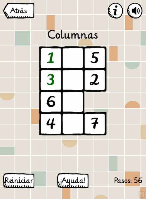 Revisitando el «juego del 15»: Puzzled Numbers