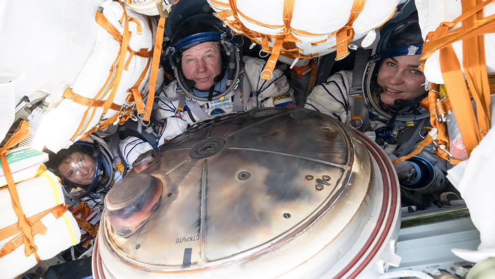 La primera mujer bielorrusa en ir al espacio vuelve a tierra en la Soyuz MS-24