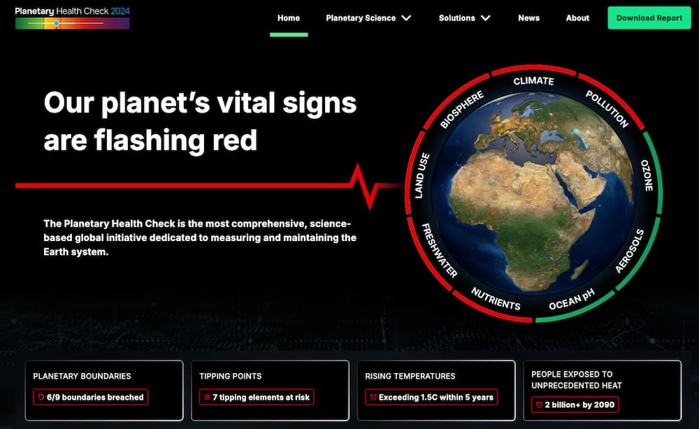 Planetary Health Check 2024