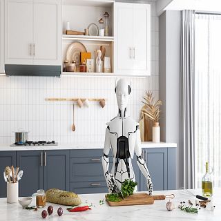 Un robot en la cocina