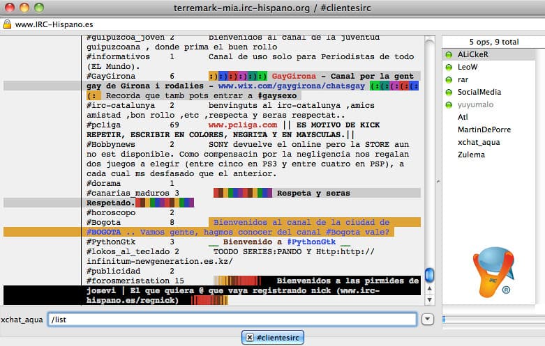 IRC-Hispano (CC) Chat IRC Hispano
