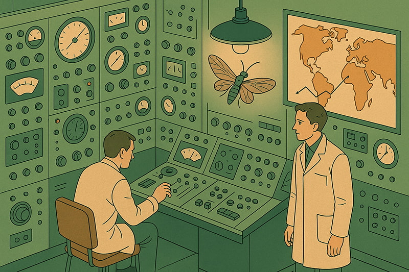 La explicación científica de la atracción de los insectos hacia de la luz / GPT-5