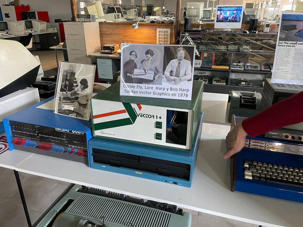 Un microordenador Vector 1 / Museo de Historia de la Computación (CC)-by Alvy