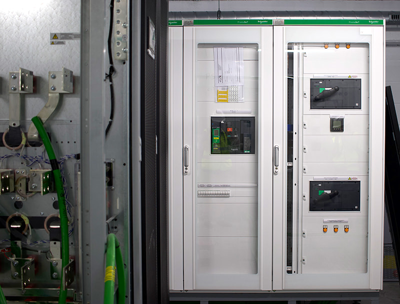 Sarenet: nuevo datacenter en Derio, Bizkaia (cuadro eléctrico)
