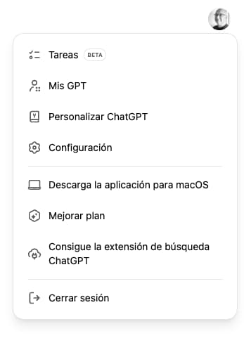 Tareas programadas en ChatGPT