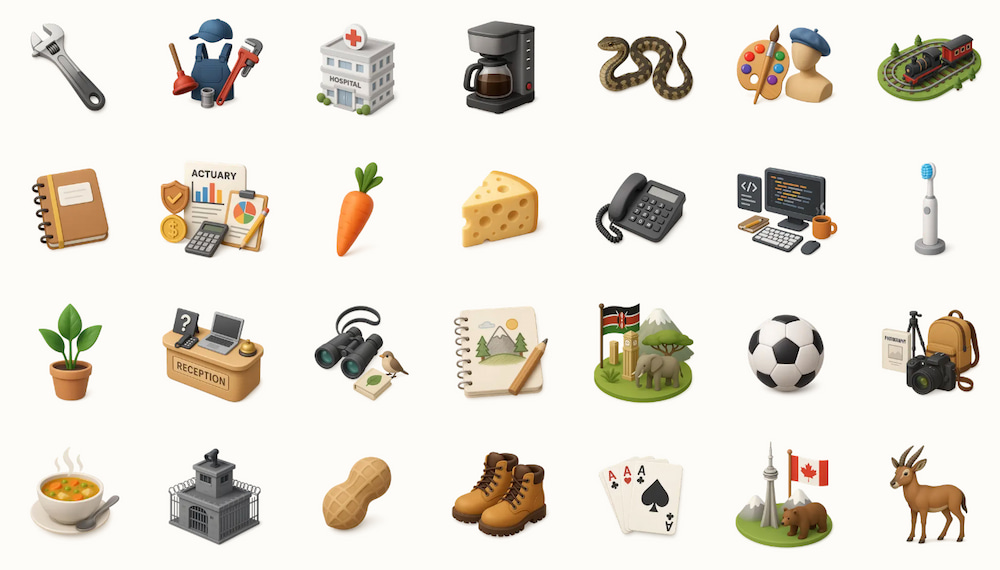 Iconos de Thiings: Cosas, en PNG