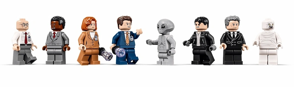 Este set de LEGO de Expediente X está ahí fuera, con ovnis, Mulder y Scully incluidos