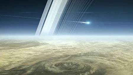 Hasta el ininito y más allá Cassini desintegrándose en la atmósfera de Saturno