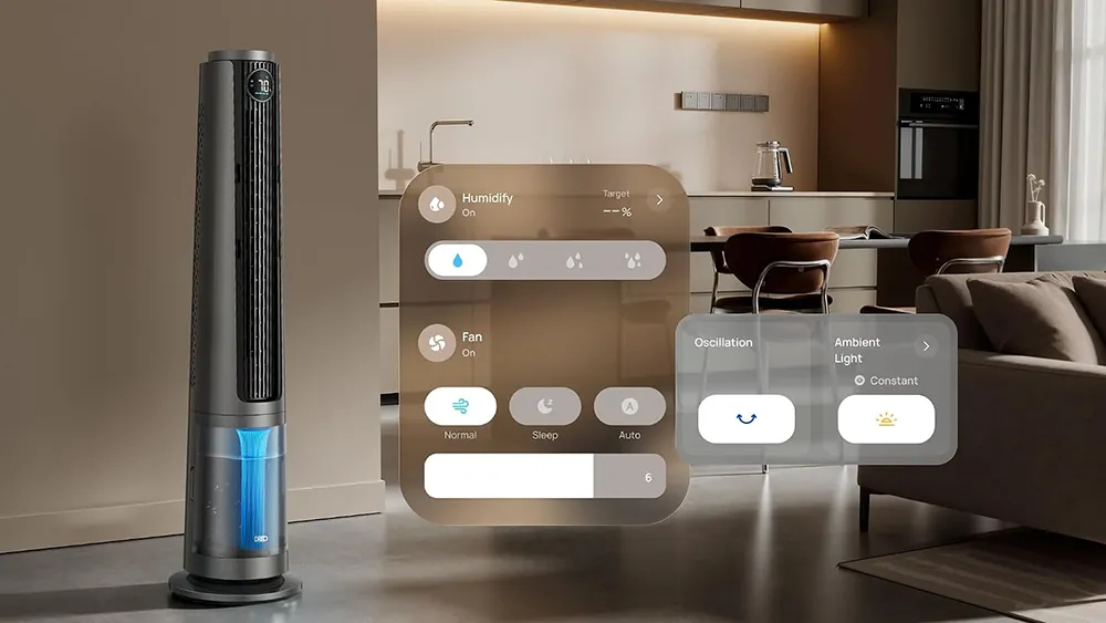 Probamos el ventilador nebulizador Dreo TurboCool™ 765S con WiFi, control mediante Alexa y Google Home y, pronto, soporte para Matter, y mola todo