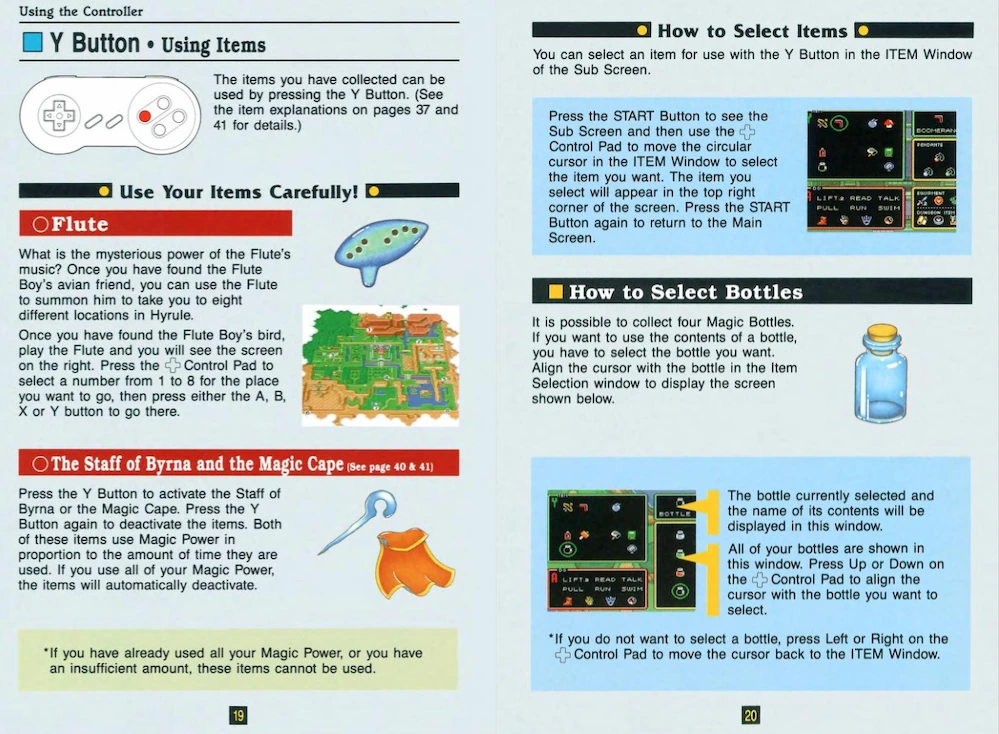 El manual original del Legend of Zelda de Nintendo muestra cómo se acompañaban los juegos antes de que todo fuera digital