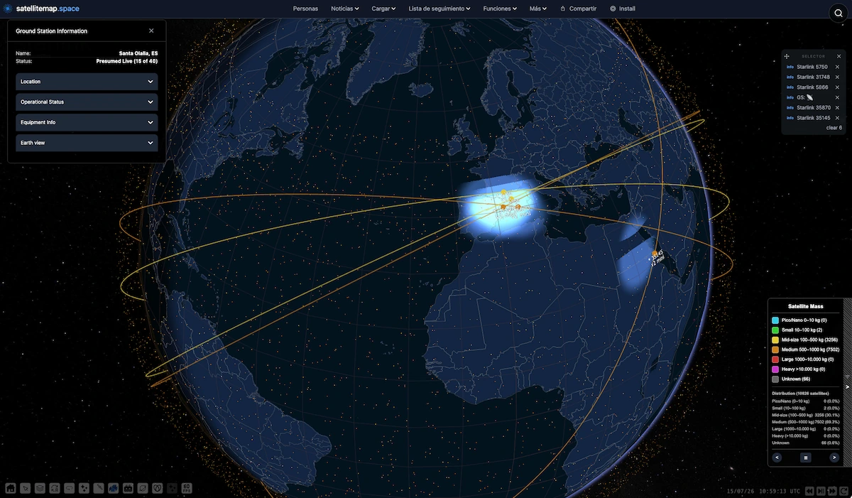 SatelliteMap Space