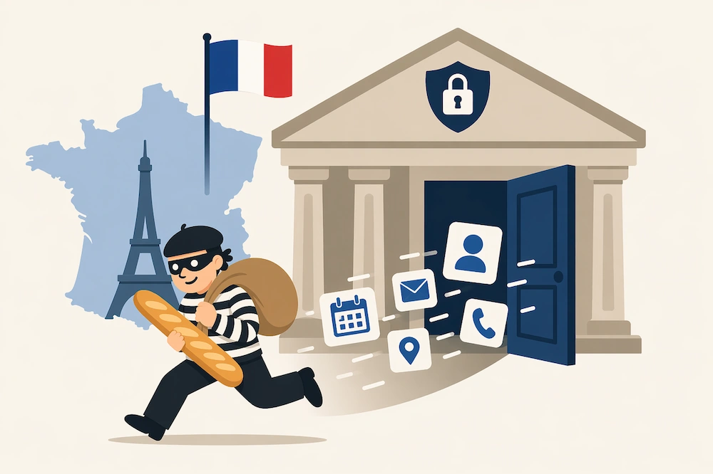 La poco segura Agencia de Seguridad francesa y su portal con puertas abiertas / Imagen y baguette: GPT 5.2