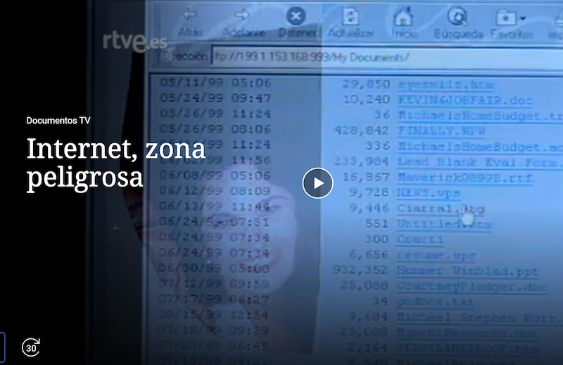 Un documental sobre la «peligrosa internet» y cómo eran los hackers de la época allá por el año 2000