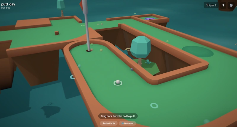 Putt Day: para practicar un poco de miniglof a diario, sin tener que ir al campo