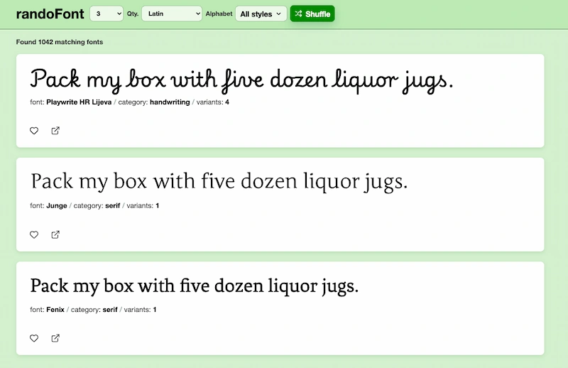 randoFont