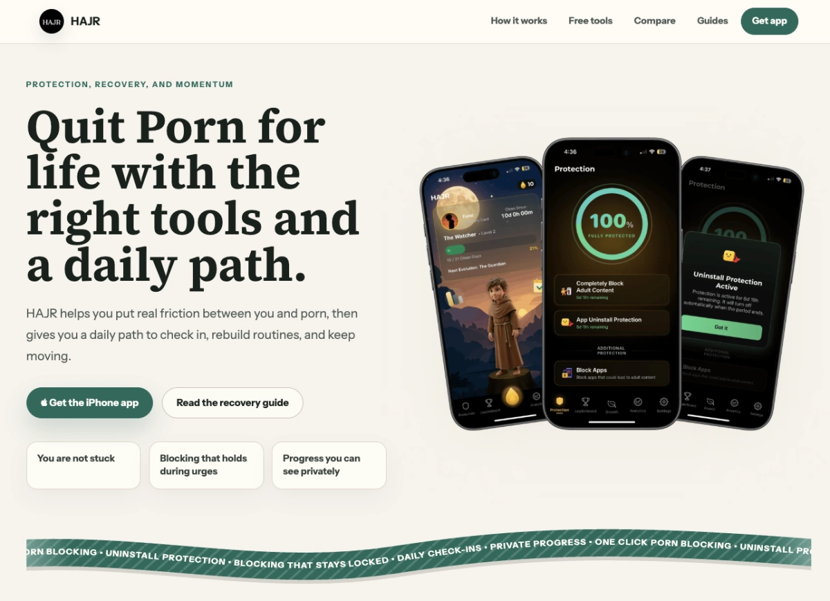¡Atrás, tentación! Una app para bloquear el porno y abrazar el recto camino ¡Atrás, tentación! Una app para bloquear el porno y abrazar el recto camino
