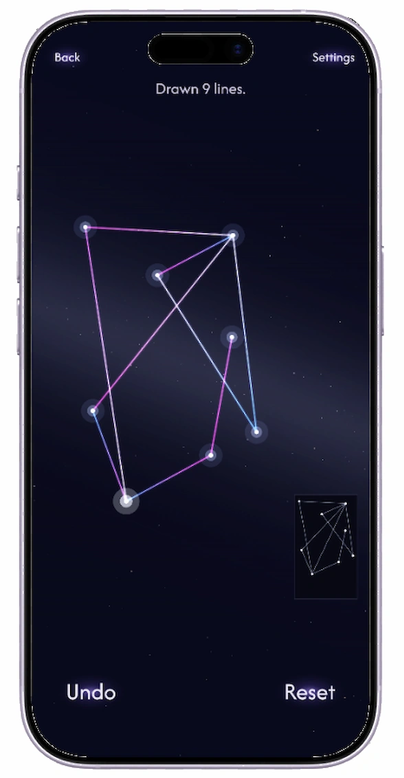 Starglyphs: un juego de lógica con un toque de topología