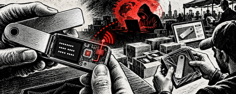 Imagen: GPT Astra Wallets frías con chips espía: cuando los bitcoins se esfuman a través de una eSIM oculta. Imagen: GPT Astra