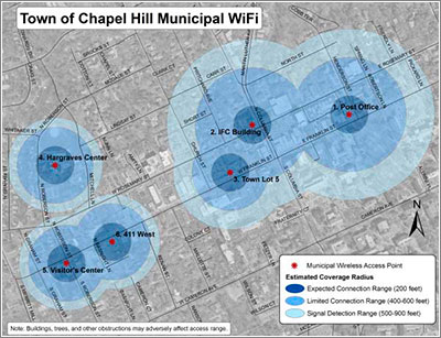 London-Downtown Wifi Map