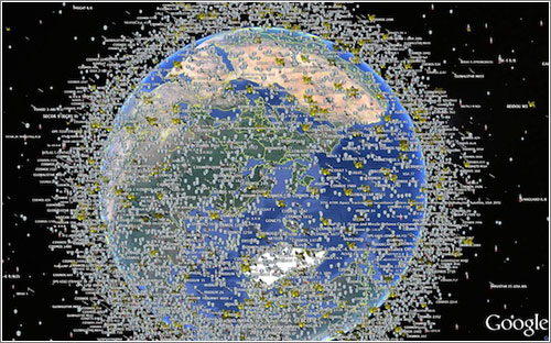 Satelites-Espacio-Google