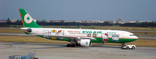 A330 Hello Kitty de EVA Airways