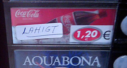 Coca-Cola lahigt