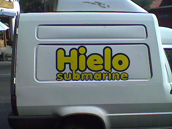Hielo submarine