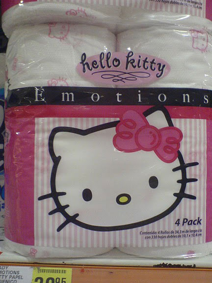 Papel higiénico Hello Kitty